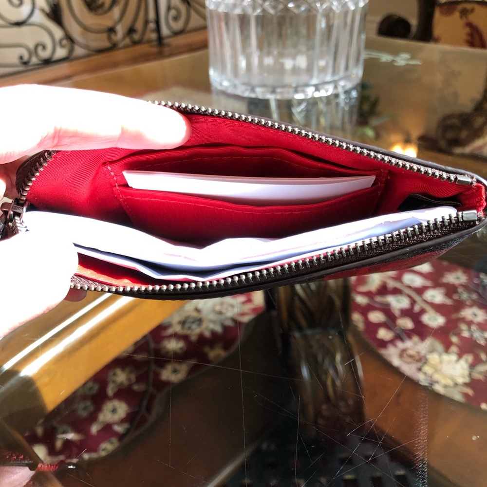 NWT Coach Mini floral Bennett&wristlet - Picture 7 of 8